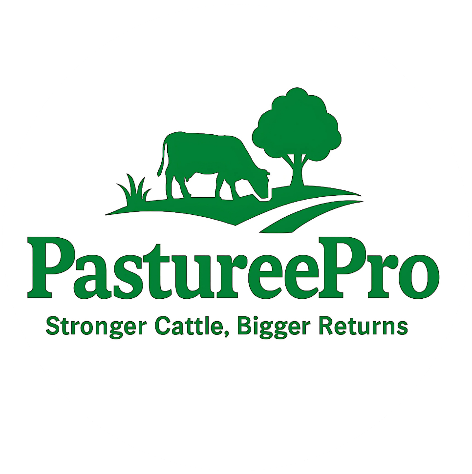 PastureePro circular logo - premium cattle feed manufacturer Bhopal India
