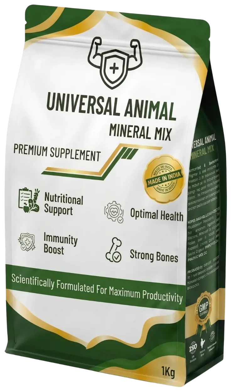 Universal Animal Mineral Mix premium mineral supplement pack